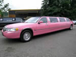 pink limo hire london