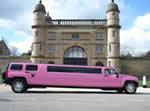 pink limo hire surrey