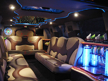 Pink Ford Excursion limo hire