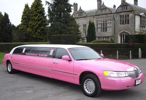 Pink Lincoln Millennium limousine hire