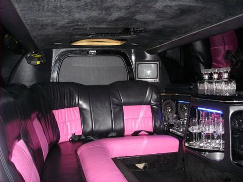 Pink Lincoln Millennium limo hire