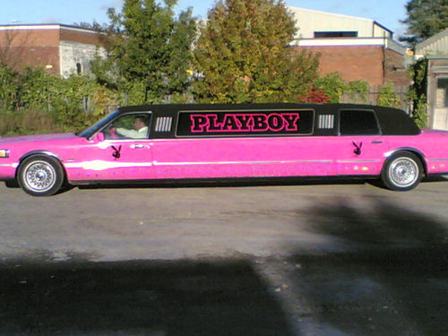 Pink Town Car limousine hire