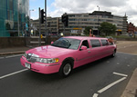 pink limo hire birmingham