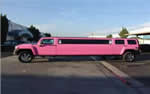 pink limo hire london