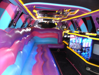 Pink Hummer limousine hire