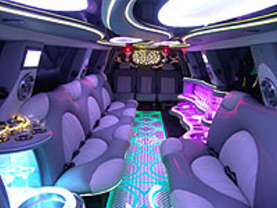 Pink Hummer limo hire
