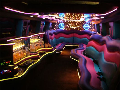 Pink Hummer limo hire