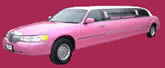 pink lincoln millennium limo hire